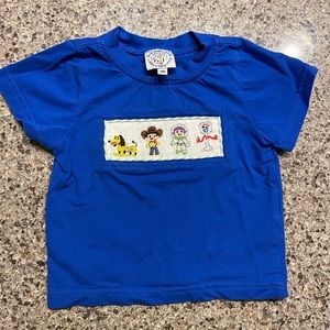 Toy Story smocked t-shirt. Super soft!